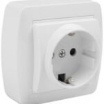 BASE BIPOLAR CON T/TL SUPERFICIE MURAL 74 x 72 x 28 mm