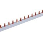 PEINE BIPOLAR 6x2 MÓDULOS SECCIÓN 10mm² 63A 216mm