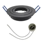 ARO DOWNLIGHT REDONDO 92 NEGRO ECO