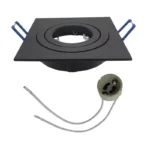 ARO DOWNLIGHT CUADRADO 92 NEGRO ECO