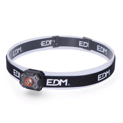 EDM LINTERNA LED FRONTAL WILDTRACK TX1 RECARGABLE 8W 400 lm