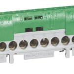 Borne de repartición aislado IP2X tierra